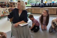 Spotkanie z Panią Ewą z Biblioteki