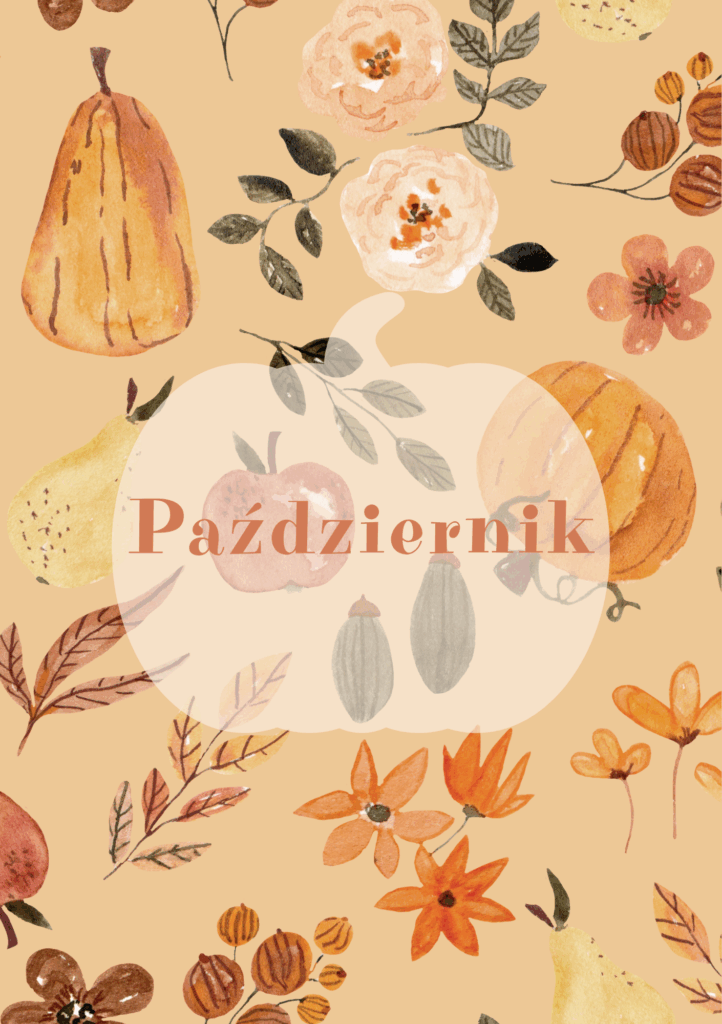 Post de Instagram hola otoño moderno marrón naranja (Broszura (mała))